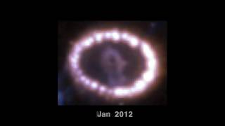 Hubble Chronicles Brightening of Ring around Supernova 1987A [upl. by Snowman]