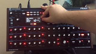 Novation Peak  Ambient [upl. by Eltsirk927]