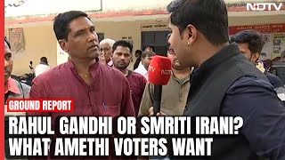 Rahul Gandhi In Amethi I Rahul Gandhi Or Smriti Irani What Amethi Voters Have to Say [upl. by Gonnella]