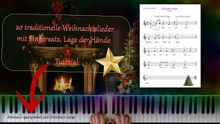 20 traditionelle Weihnachtslieder easy [upl. by Nosnek]