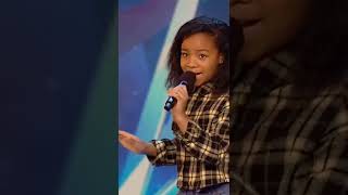 12 year old Fayth Ifil is a POWERHOUSE  Britains Got Talent  shorts [upl. by Odnanreh601]