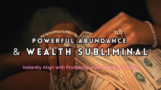 2Hour Wealth amp Abundance Subliminal  Manifest Financial Prosperity  Powerful Wealth Affirmations [upl. by Buerger]