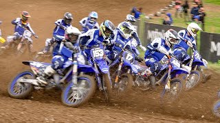 Motocross Kids at MXoN Matterley Basin  Yamaha YZ bLU cRU CUP 2024 by Jaume Soler [upl. by Hnahym]