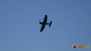 Vought F4U Corsair  Slomo flyby  4K [upl. by Eelreveb29]