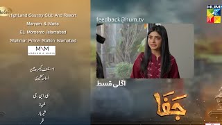 Jafaa  Episode 13  Usman Muktar Sehar Review [upl. by Bee]