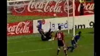 Gol de Christian Gimenez a Chacarita Boca 1Chacarita 1 03032002 [upl. by Tterag]