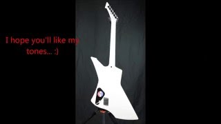 Esp LTD snakebyte metallica cleans [upl. by Atteuqahs]