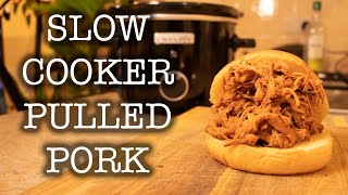 Easy Slow Cooker Pulled Pork Best BBQ Rub [upl. by Schreibe]