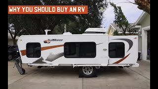 Why WE bought an RV CAMPER and WHY YOU SHOULD TOO [upl. by Anait521]