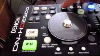 Denon DN HD2500 controlada con virtual dj by daniny dj [upl. by Norword]