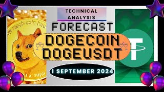 dogeusdt dogecoin today signals amp technical analysis for 1 September 2024 [upl. by Elyrpa921]