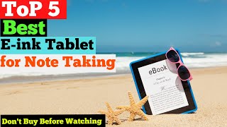 Top 5 Best Eink Tablet for Note Taking in 2024  Capture Ideas with Style amp Precision [upl. by Anomas703]