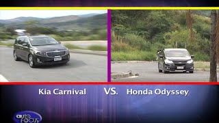 Kia Carnival vs Honda Odyssey  Head 2 Head [upl. by Gere]