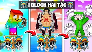 KHANGG BEDWARS THỬ THÁCH 24H TRÊN 1 BLOCK ONE PIECE VÀ SỞ HỮU TRÁI ÁC QUỶ PAW TIÊU DIỆT NOOB TEAM [upl. by Nosnej]