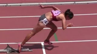 Athletics W400ｍ 予選3組 日本インカレ陸上2012910 [upl. by Tiduj]