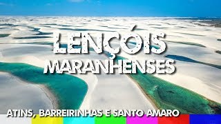 Lençóis Maranhenses Brasil Onde Ficar e Roteiro de Viagem  4K [upl. by Eerahc470]