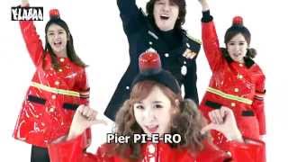 canzone coreana italianizzata  PIERO  Kim Jang Hoon Crayon Pop HERO [upl. by Sitnik]