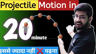 Projectile motion Physics Class 11  Projectile motion One shot  What is Projectile motion JEE NEET [upl. by Sosanna]