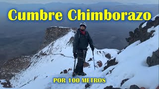 Volcán Chimborazo ahora tiene grandes grietas  Subiendo a la cumbre  Summit  Ecuador 4k [upl. by Alleram163]