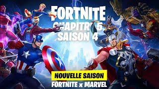 LA MEILLEURE SAISON FORTNITE ARRIVE  CHAPITRE 5 SAISON 4 FORTNITE x MARVEL [upl. by Kung]