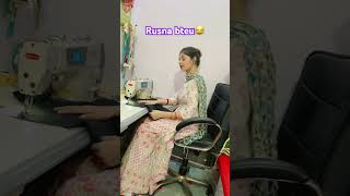 Rusna bteu😂 newsong music haryanvisong workfromhome workingwomanvlog [upl. by Enelram]