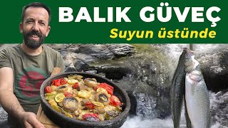 DOĞADA  BALIK NASIL PİŞİRİLİR  DOĞADA YEMEK [upl. by Ekoorb952]