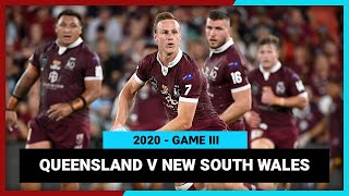 QLD Maroons v NSW Blues Game III 2020  State of Origin  Full Match Replay  NRL [upl. by Aerdnaeel]