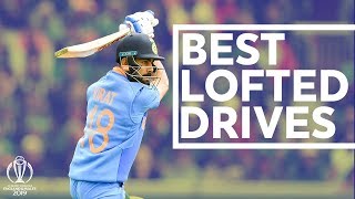 Who Played It Best  Best Lofted Drives of the World Cup  Part 1  ICC Cricket World Cup 2019 [upl. by Ahsiakal]