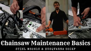 Chainsaw Daily Maintenance Ep3 [upl. by Enyaht]