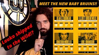 2024 Boston Bruins draft recap [upl. by Hauge]