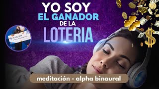 Afirmaciones Poderosas YO SOY para GANAR LA LOTERIA 💲 mientras duermes 💤Meditación Binaural 5 horas [upl. by Acisej]