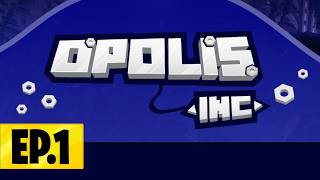 NEW MONEY amp AUTOMATION BASED MODPACK  Opolis Inc  Minecraft Modpack  EP 1 [upl. by Maillw709]