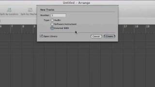 Creating Tracks With Logic Pro Beginner Guide [upl. by Finkelstein]