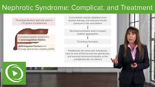 Nephrotic Syndrome Complications and Treatment– Nephrology  Lecturio [upl. by Hilario106]