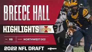 2022 NFL Draft New York Jets Breece Hall  High School Football Highlights [upl. by Trinidad]