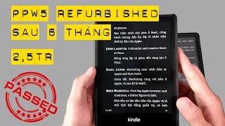 Chia sẻ cảm nhận về 2 máy đọc sách Refurbished Kindle PaperWhite 5 [upl. by Atilek]