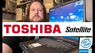 Pentium III Toshiba Satellite Satellite 1805S274 Restoration [upl. by Prussian]