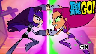 Starfire Vs Blackfire  Teen Titans GO 405 Subs Special [upl. by Anaeda767]