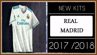 PES 2013  New Kits • Real Madrid 2017  2018 HD [upl. by Oflunra]