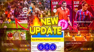 New GP Epic Packs is Here 🔥🤩 eFootball V400 Big Update All New News  Edit Mode Master League 😍🔔 [upl. by Saxen]