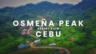 Badian Highlands  Osmeña Peak Cebu Aerial shot [upl. by Karon977]