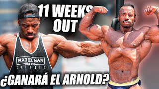 MADELMAN MAS MUSCULADO Y DEFINIDO QUE NUNCA A 11 SEMANAS DEL ARNOLD CLASSIC 2022  Victor Valdvia [upl. by Hanima]