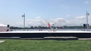 Les Ballets Trockadero de Monte Carlo in Rehearsal for Balanchines quotTarantellaquot LIVE [upl. by Aihcropal]