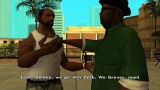 GTA SAN ANDREAS  Just Business Cutscenes  Cinemáticas [upl. by Ytirahc]