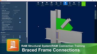 Designing Connections for Braced Frames RSS RAM Connection [upl. by Jacoba]