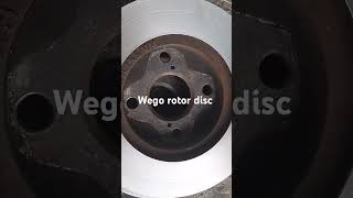 Wego rotor disc refacing machinist lathemachine machineshop wego [upl. by Ahsiret]