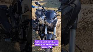 Dominar250 minha opinião sobre ela pra viajar longas distâncias dominar250 bajaj honda yamaha [upl. by Nate100]