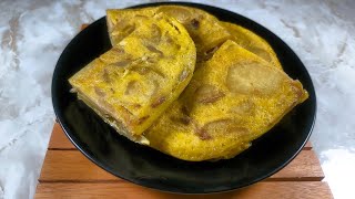 With Only 3 Ingredients Easy And Delicious Spanish Omelette Happycall Double Pan [upl. by Tadashi]