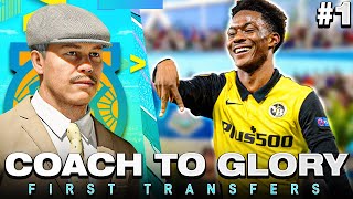 FIFA 21 CAREER MODE COACH TO GLORY 1  OUR FIRST JOB IN NORWAY NEW TRANSFERS [upl. by Romelle]