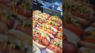 Chicago Dogs dog doglover food foodierecipe chef cheflife quanykash snacks [upl. by Bobette]